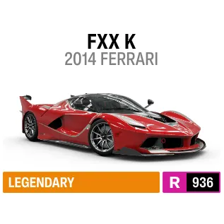 Forza Horizon Ferrari FXX K Code REGION FREE
