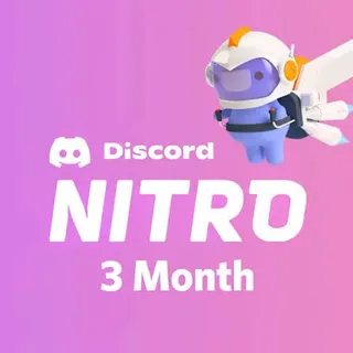 Discord Nitro 3 Months + 2 Boosts PROMO (New subscribers only) NVIDIA GEFORCE