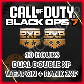 Call of Duty Black Ops 7 10 HOURS DUAL 2XP Rank+Weapon 2XP 🌍WORLDWIDE ANY PLATFORM (XBOX/PC/PlayStation)