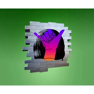 Fortnite Rare Shaka Spray GLOBAL CODE