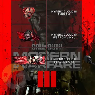 COD MW3 MW IIIHyperX Bundle GLOBAL