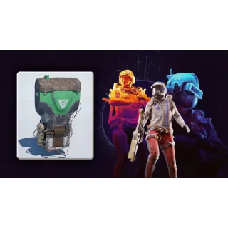 Arc Raiders Electrician Backpack: Emerald Wave