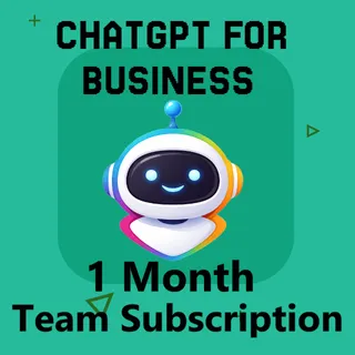 ChatGPT Business Team | 1 Month | Upgrade Your Personal Account
