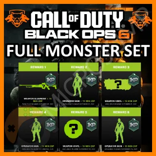 COD Black Ops 6 Monster Energy Set