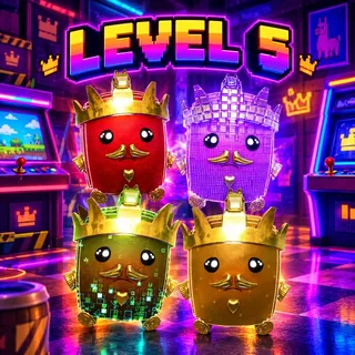 ALL CROWN SPRITE LVL 5 MASTERED