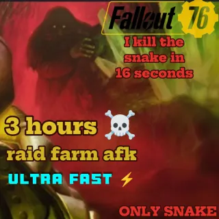 FALLOUT 76 3 hour Gleaming Depths Raid FARM XP
