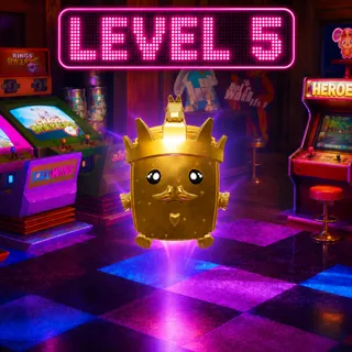 GOLD CROWN SPRITE LEVEL 5 - NO INDEX
