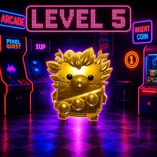 GOLD BUSH SPRITE LEVEL 5 - NO INDEX