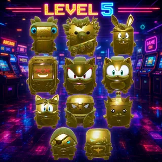 ALL GOLD SPRITE LEVEL 5
