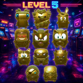 ALL GOLD SPRITE LEVEL 5