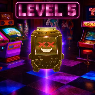 GOLD 8-BIT SPRITE LEVEL 5
