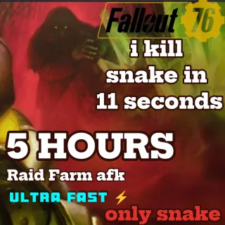 RAID FALLOUT 76 GLEAMING DEPTHS FARM AFK 5 hours
