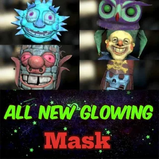 FASNATCH GLOWING ALL NEWS MASK FALLOUT 76