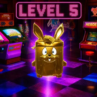 GOLD JACKRABBIT SPRITE LEVEL 5 - NO INDEX