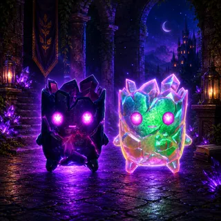 CUBE ZERO POINT SPRITE + HOLOFOIL ZERO POINT SPRITE