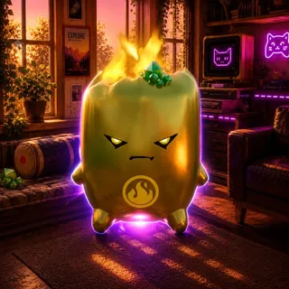 GOLD FIRE SPRITE