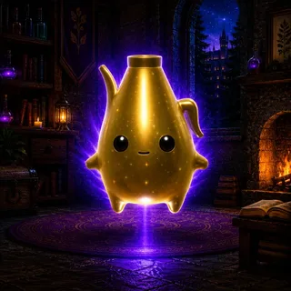 GOLD PEEKY PEELY SPRITE