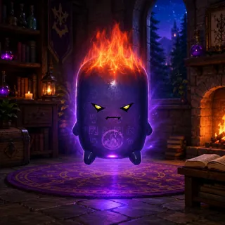 CUBE FIRE SPRITE