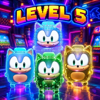 ALL SONIC SPRITE LVL5