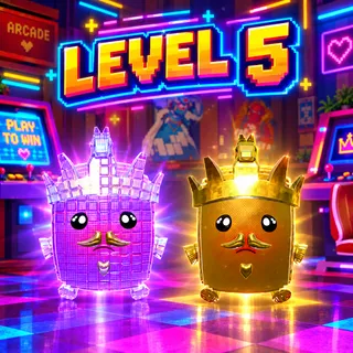 LOOT HACKER CROWN SPRITE LVL5 + GOLD CROWN SPRITE LVL 5