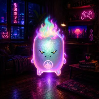 HOLOFOIL FIRE SPRITE