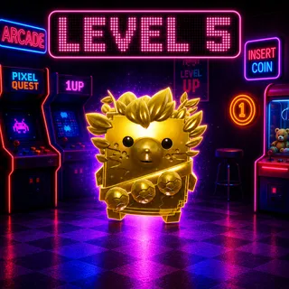 GOLD BUSH SPRITE LEVEL 5 - NO INDEX