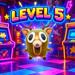 GOLD THE DEER  SPRITE LVL5