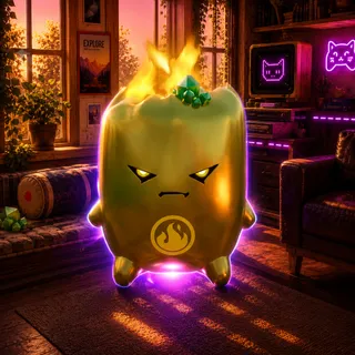 GOLD FIRE SPRITE