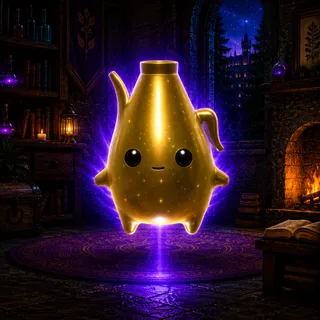 GOLD PEEKY PEELY SPRITE