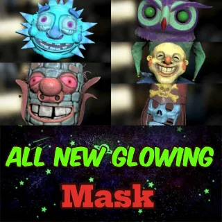 FASNATCH GLOWING ALL NEWS MASK FALLOUT 76