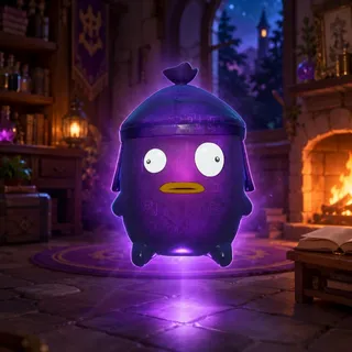 CUBE FISHY SPRITE