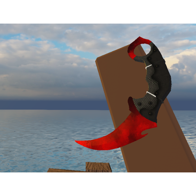 Counter Blox | Karambit Ruby - Roblox Game Item - Gameflip