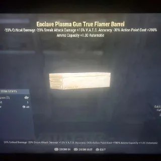 Enclave True Flamer Mod