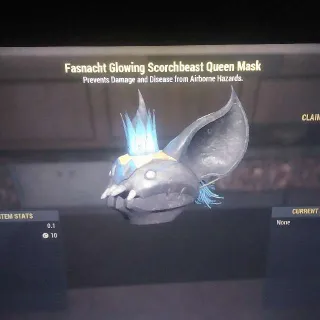 Glowing SB Queen Mask