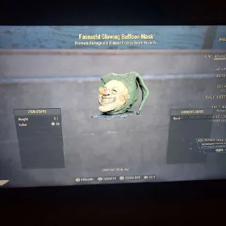 Glowing Buffoon Mask