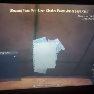 Pint Sized Slasher PA Legs Paint