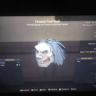 Fasnacht Fiend Mask