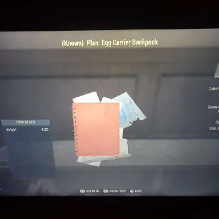 Egg Carrier Backpack