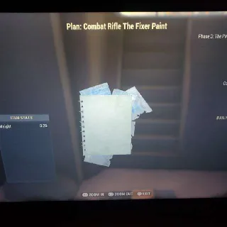 Combat Rifle The Fixer Paint