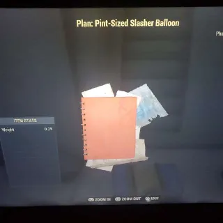 Pint Sized Slasher Balloon