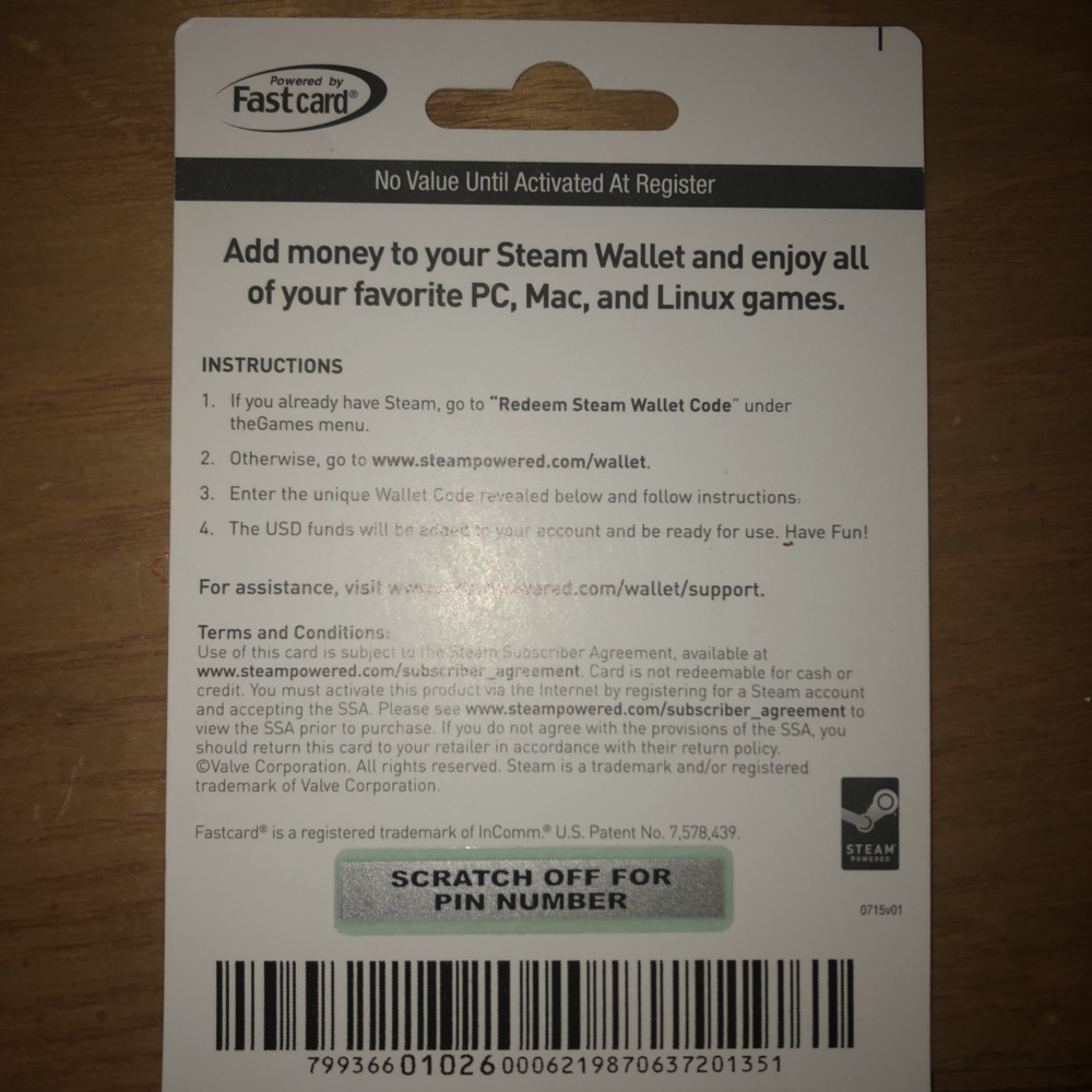 $20.00 Steam Gift Card - Other Gift Cards - Gameflip