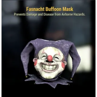 FASNACHT BUFFON MASK