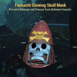 GLOWING SKULL MASK