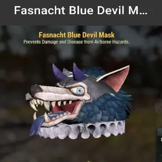 Apparel | FASNACHT BLUE DEVIL MASK
