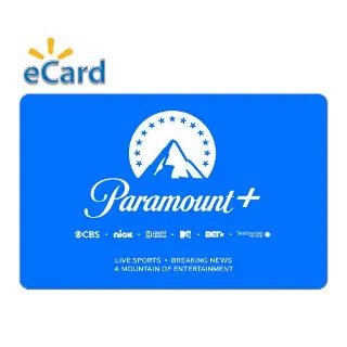 $25.00 Paramount USA Gift Card 25USD 25$ USD