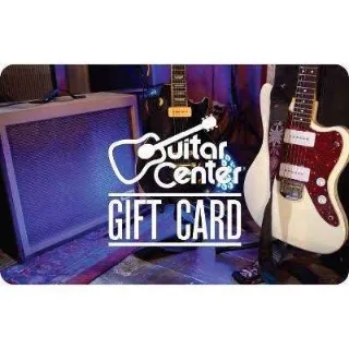 $45.00 Guitar Center USA Gift Card 45USD 🇺🇸 45$ USD