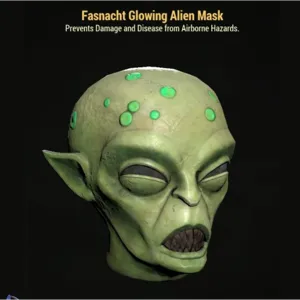 Glowing Alien Mask