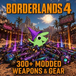 Borderlands 4 300+ Modded Weapons and Gear