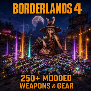 Borderlands 4 250+ Modded Weapons and Gear
