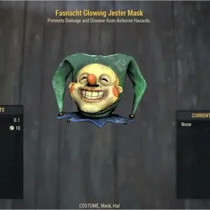 Glowing Jester Mask